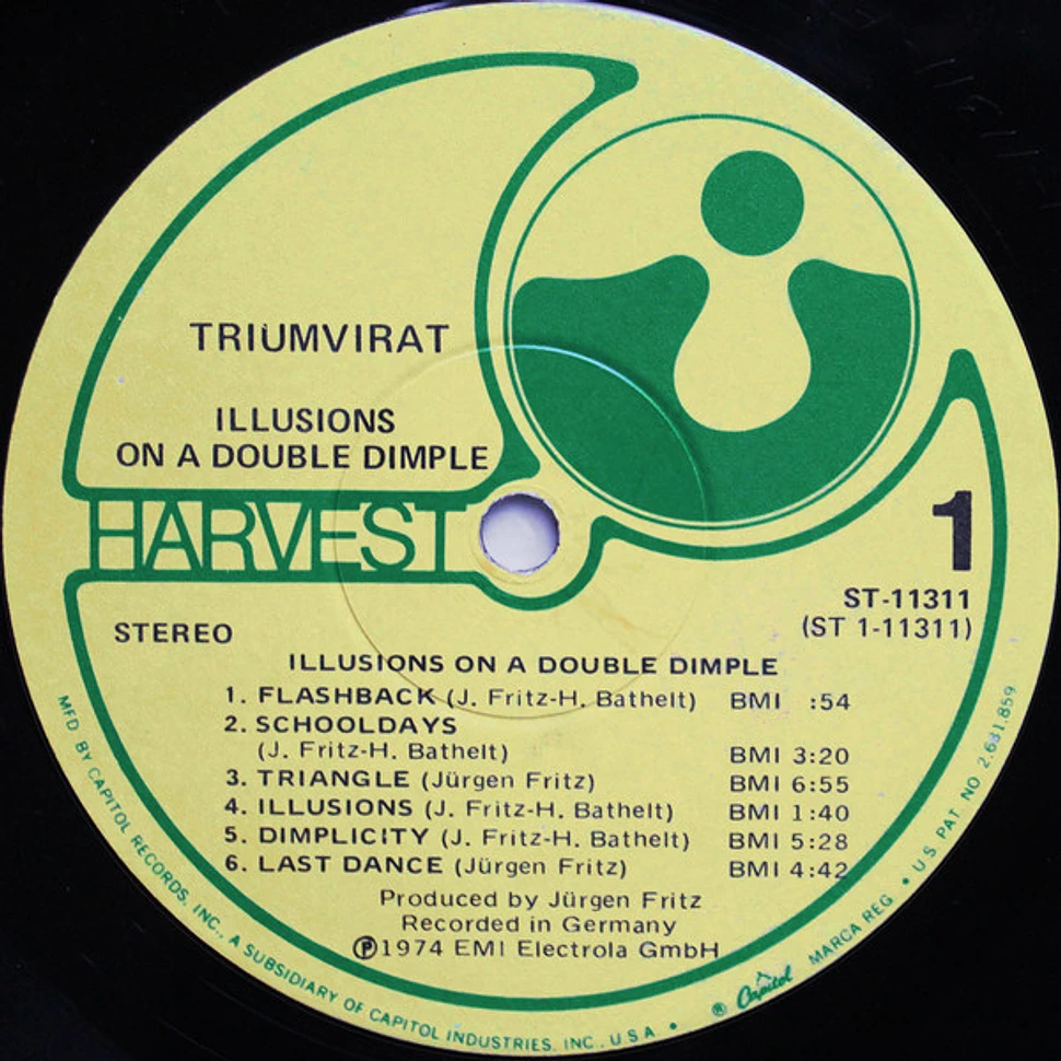 Triumvirat - Illusions On A Double Dimple