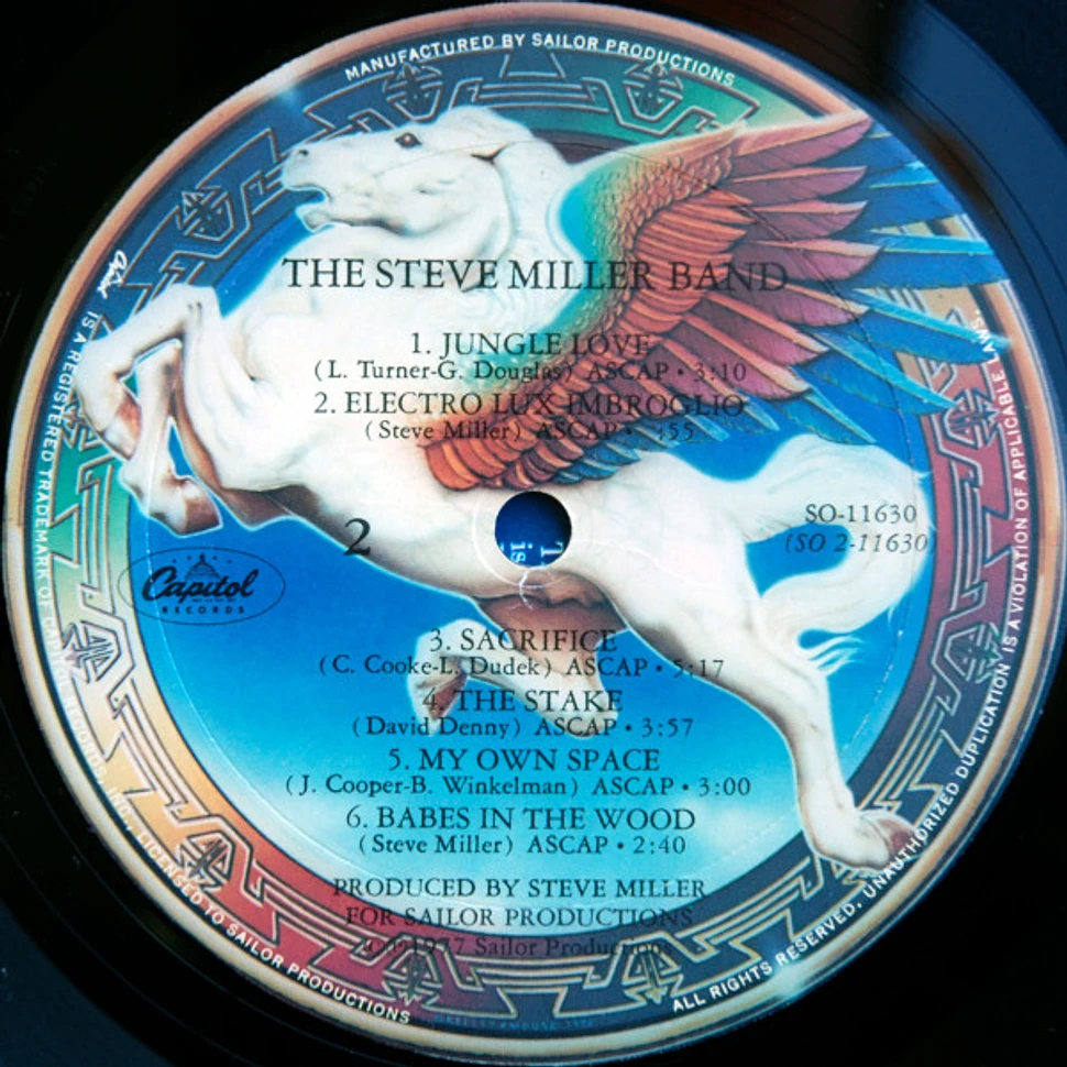 Steve Miller Band - Book Of Dreams