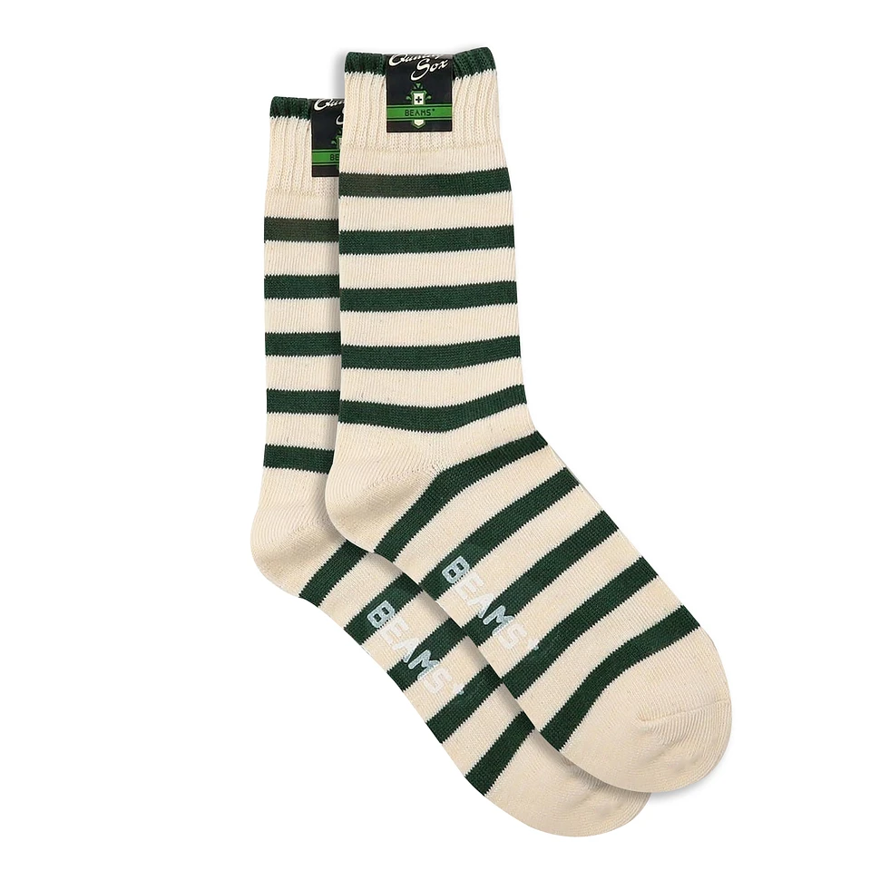 Beams Plus - 2 Tone Stripe Socks
