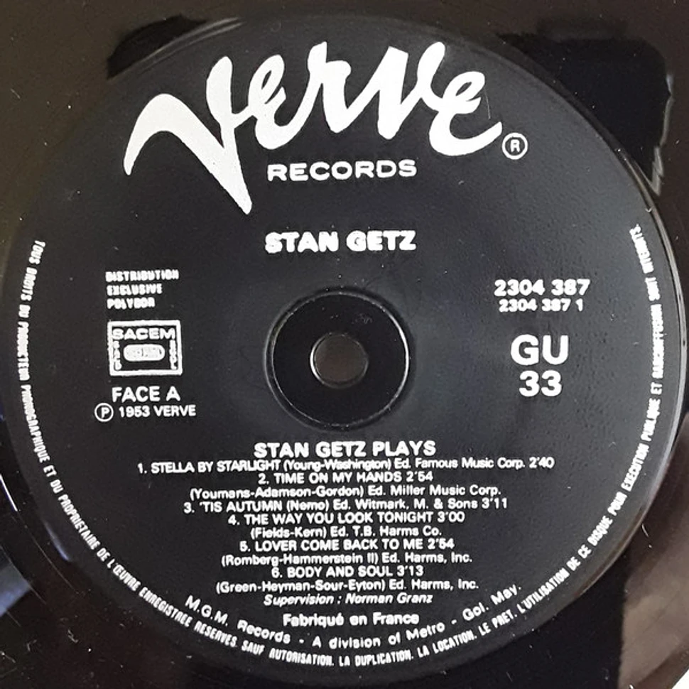 Stan Getz - Stan Getz Plays