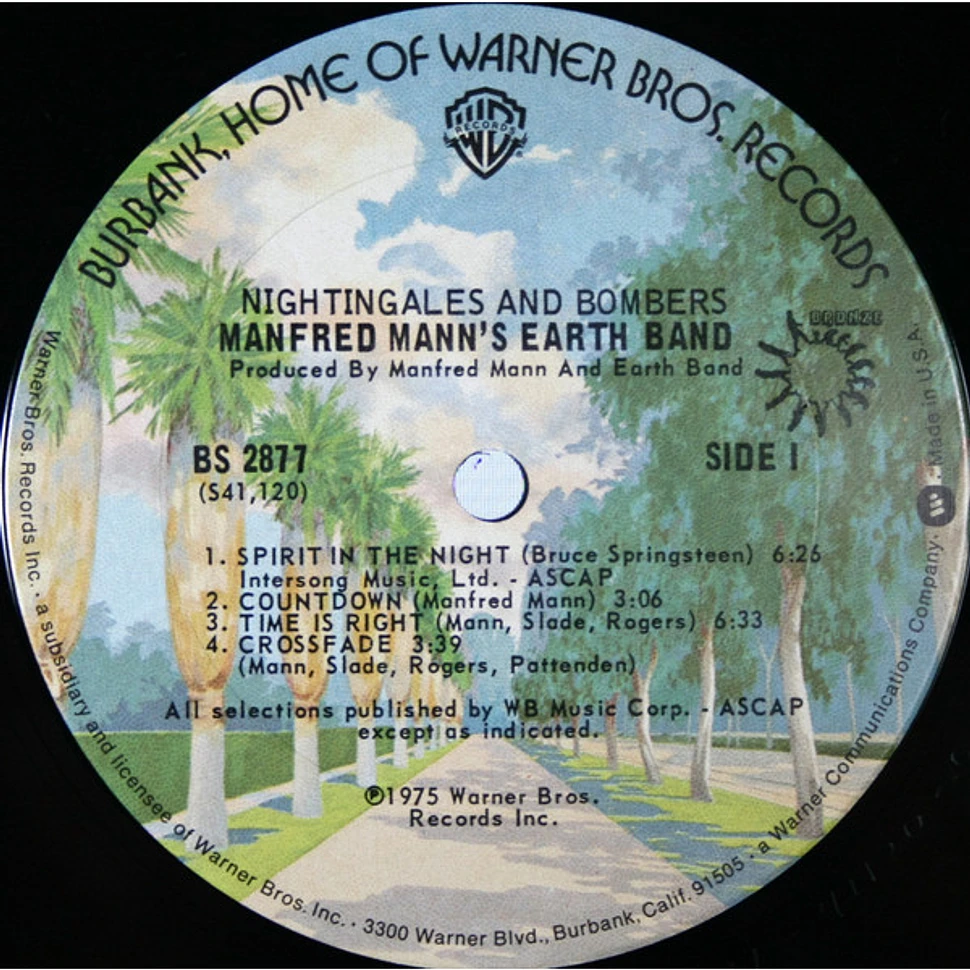 Manfred Mann's Earth Band - Nightingales & Bombers