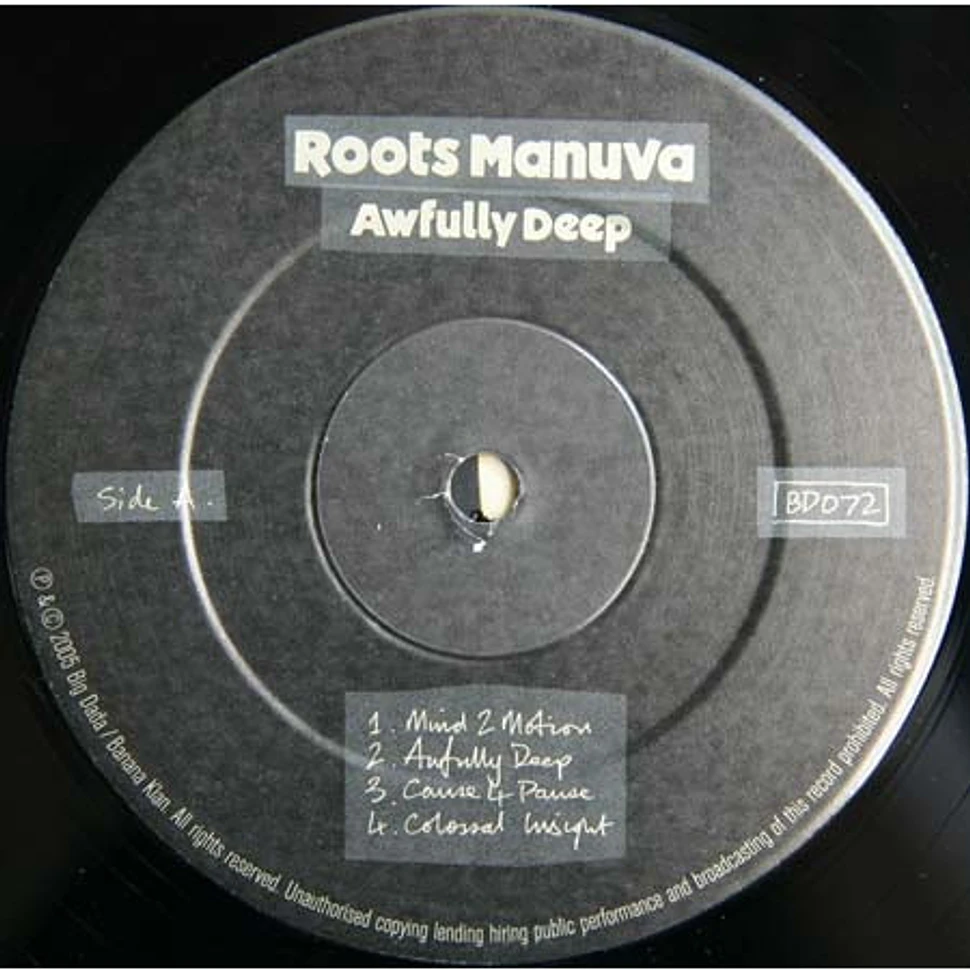 Roots Manuva - Awfully Deep