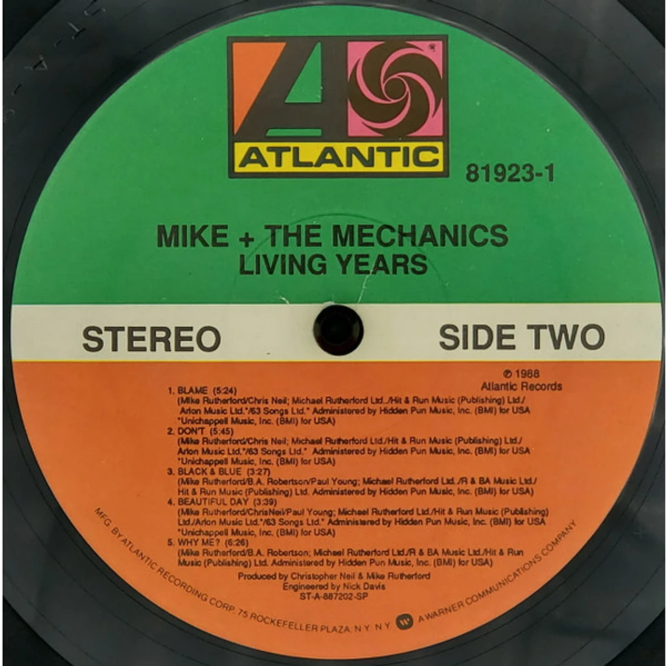 Mike & The Mechanics - Living Years