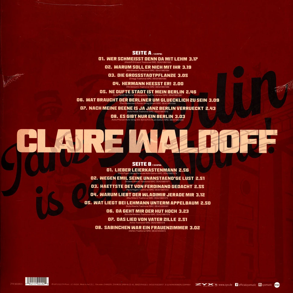 Claire Waldoff - Janz Berlin Is Eene Wolke!