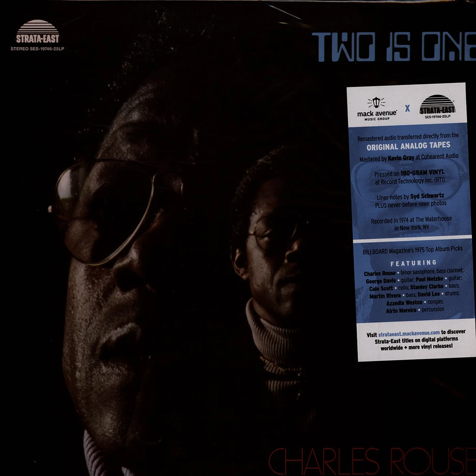 Two Is One Charlie Rouse - Two Is One - Vinyl LP - 1974 - US - Reissue | HHV