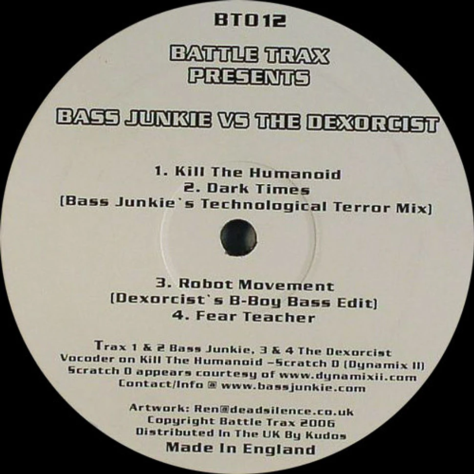 Bass Junkie vs The Dexorcist - Battle Cry EP