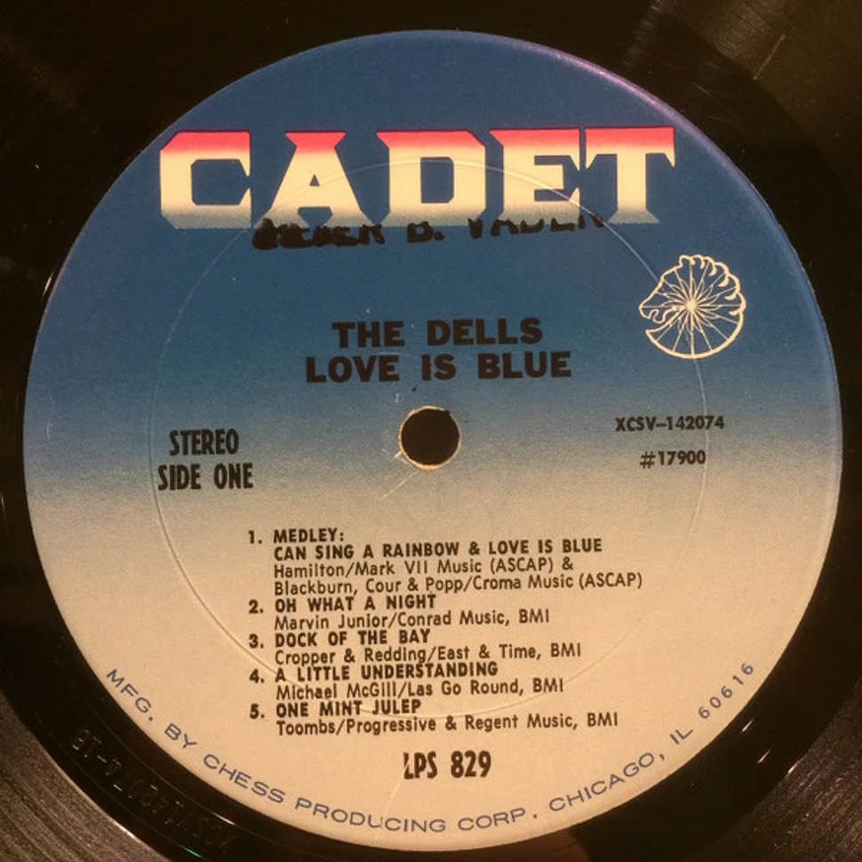 The Dells - Love Is Blue