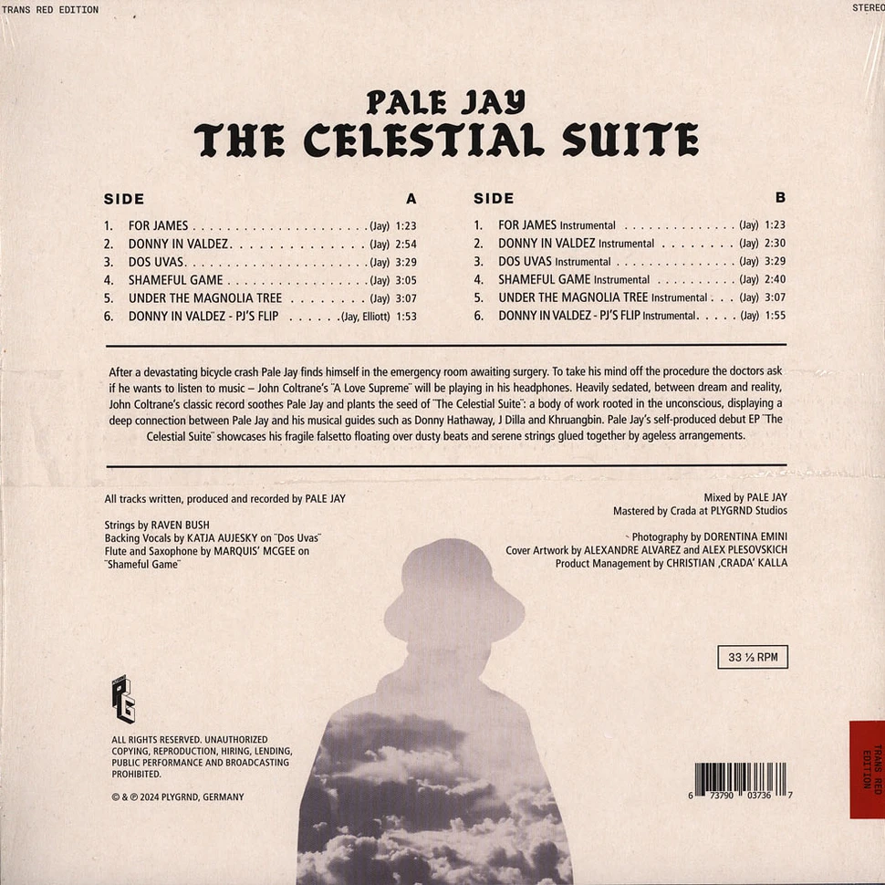 Pale Jay - The Celestial Suite HHV Exclusive Transparent W/ Red Vinyl Edition