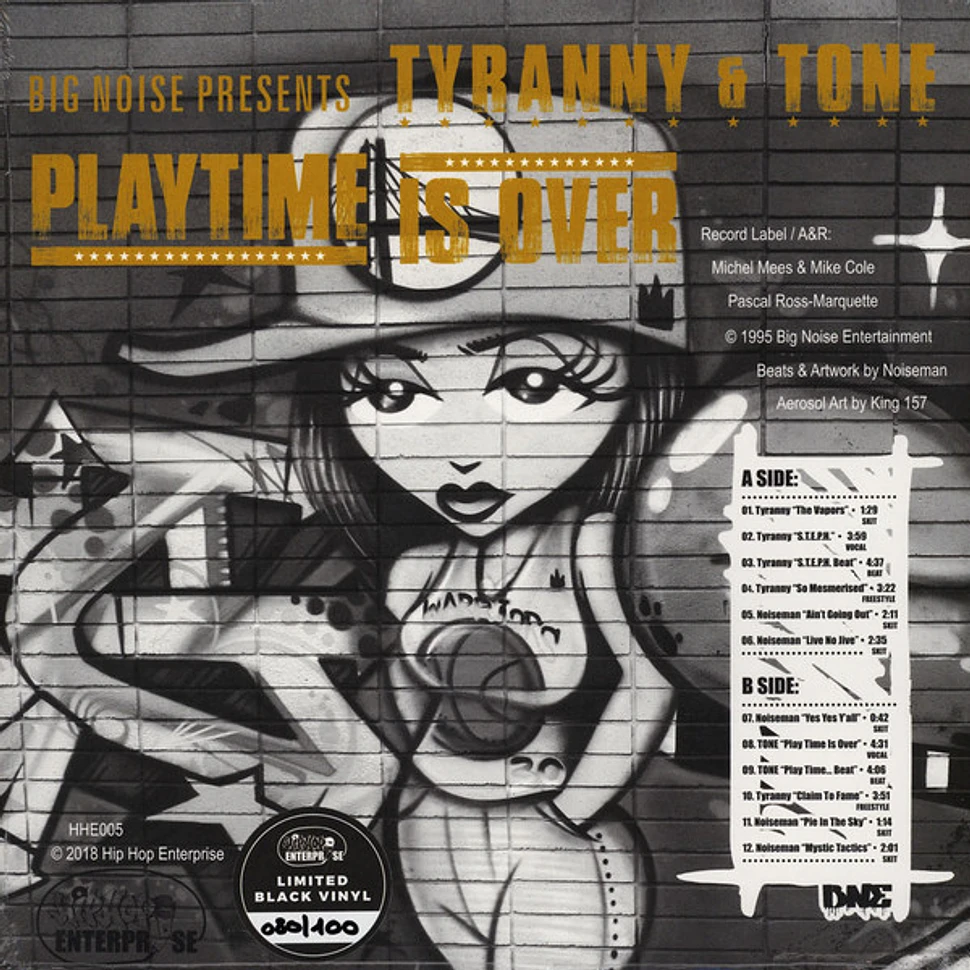 Tyranny & Tone - Playtime Is Over