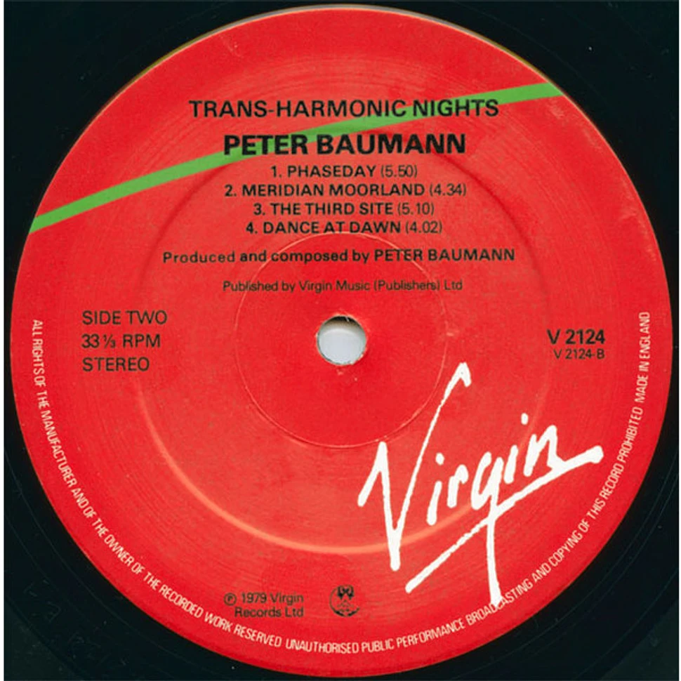 Peter Baumann - Trans Harmonic Nights