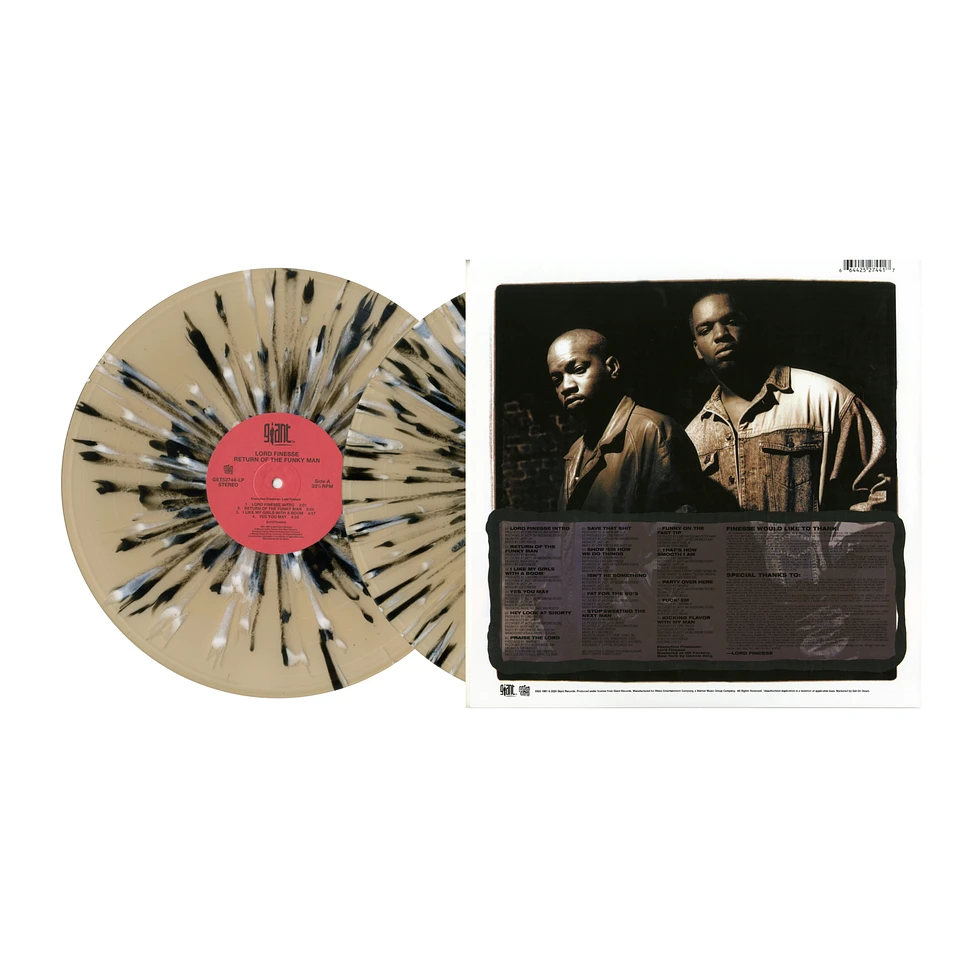 Lord Finesse - Return Of The Funky Man Splatter Vinyl