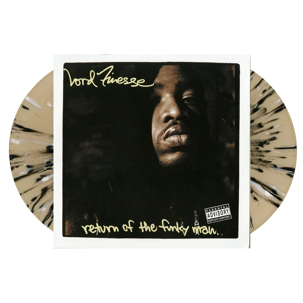 Lord Finesse - Return Of The Funky Man HHV EU Exclusive Splatter Vinyl Edition