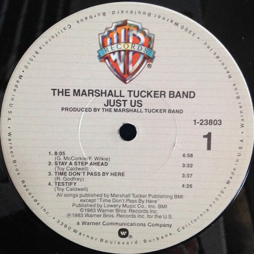 The Marshall Tucker Band - Just Us