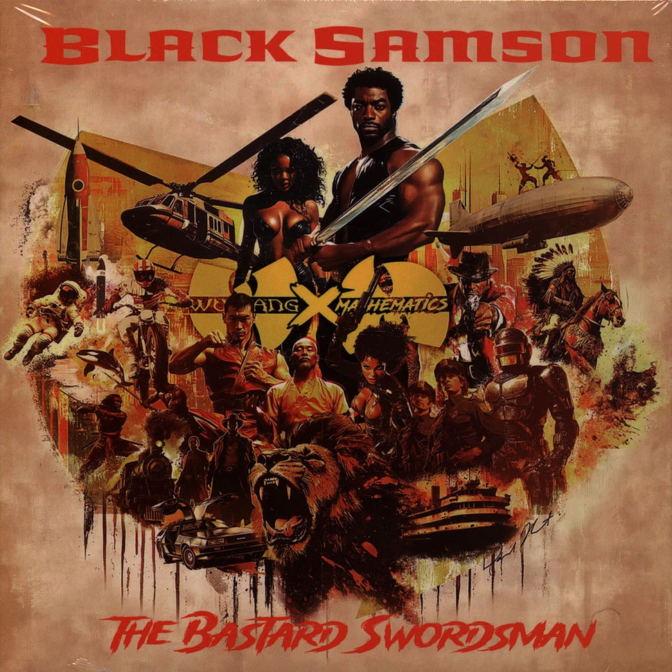 Wu-Tang X Mathematics - Black Samson, The Bastard Swordsman Limited Deluxe Edition