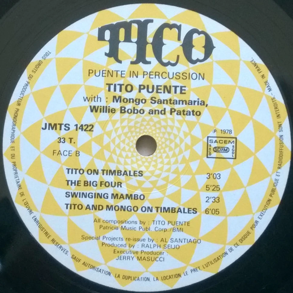 Tito Puente With Mongo Santamaria, Willie Bobo & Carlos "Patato" Valdes - Puente In Percussion