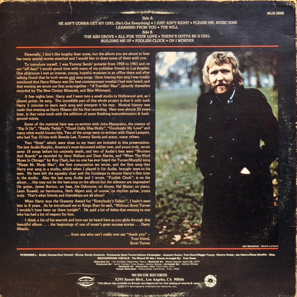 Harry Nilsson - Early Tymes