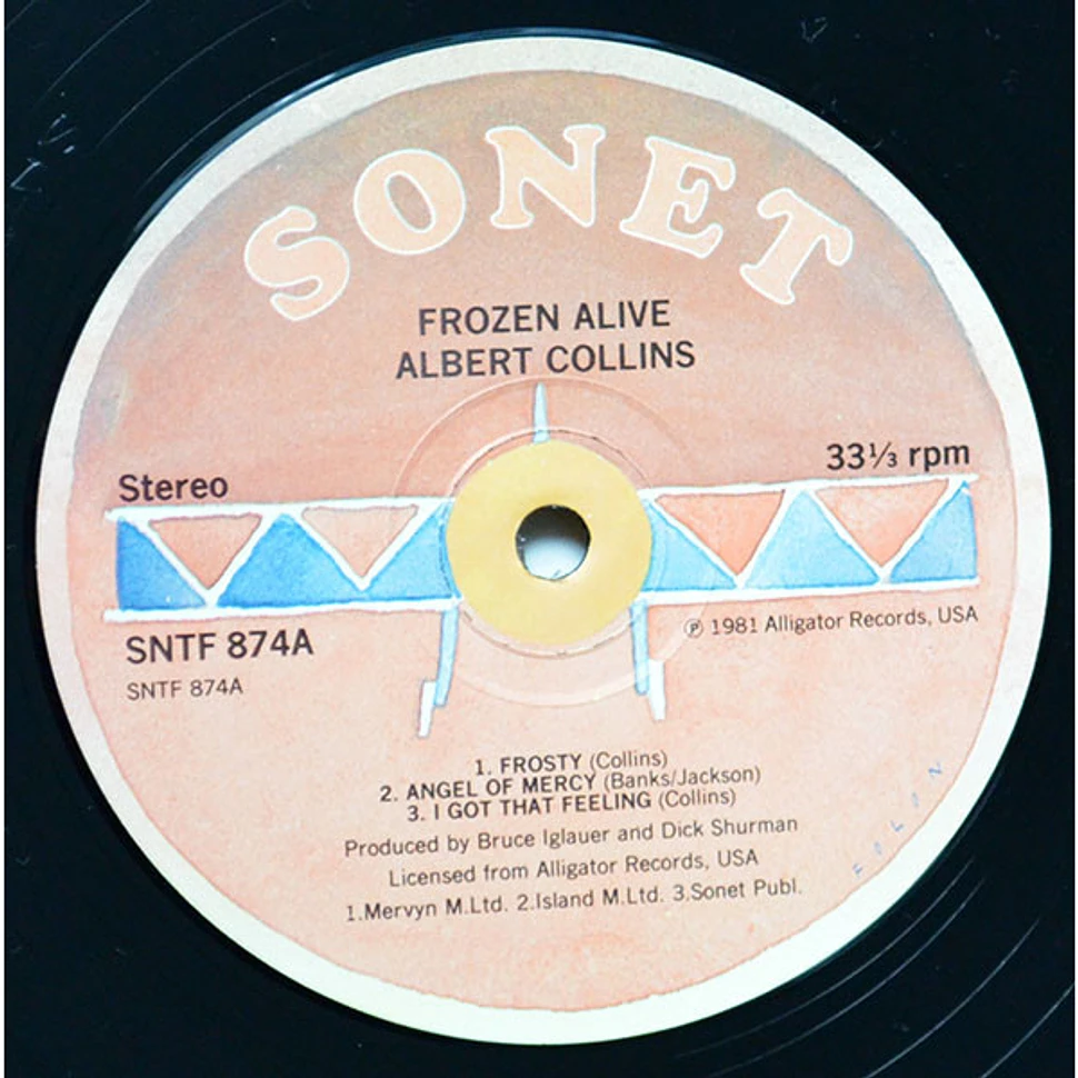 Albert Collins - Frozen Alive!