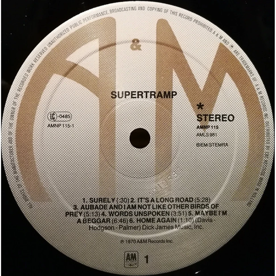 Supertramp - Supertramp