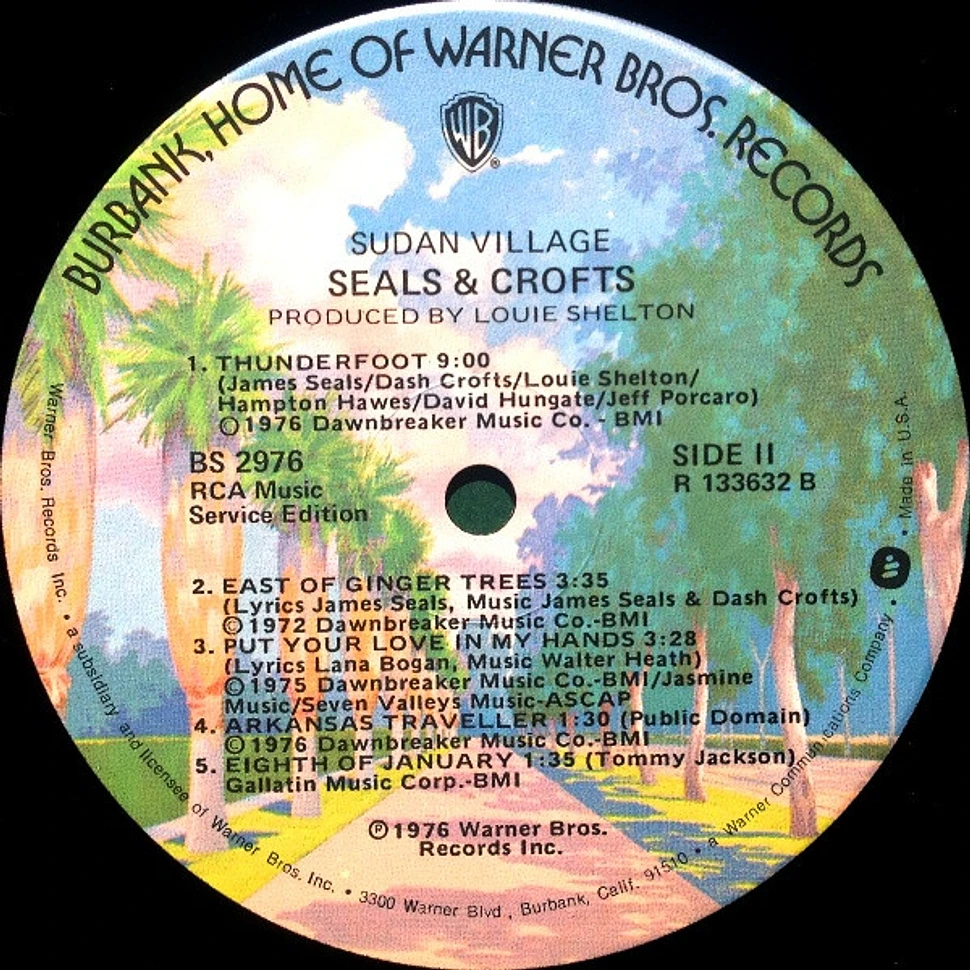 Seals & Crofts - Sudan Village