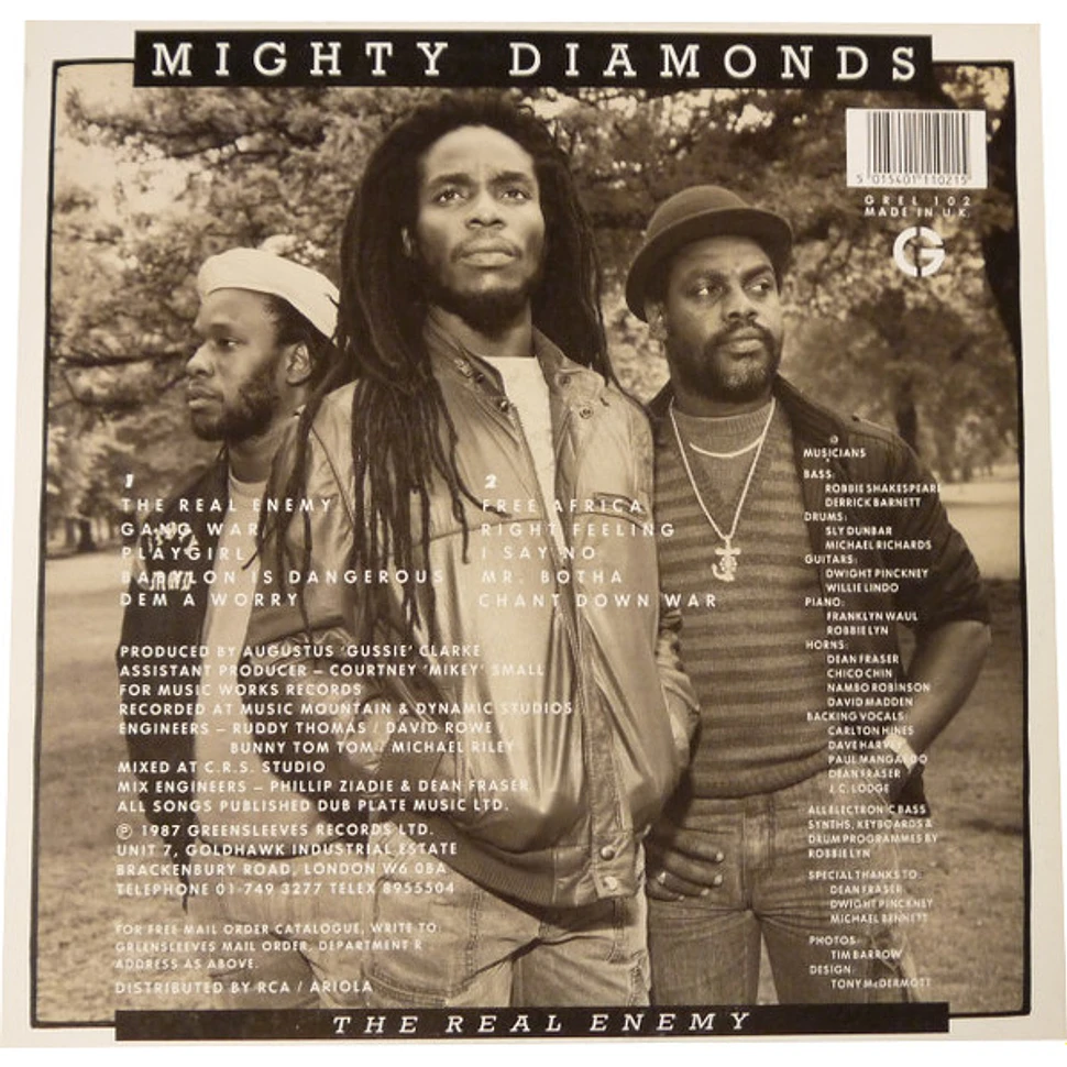 The Mighty Diamonds - The Real Enemy