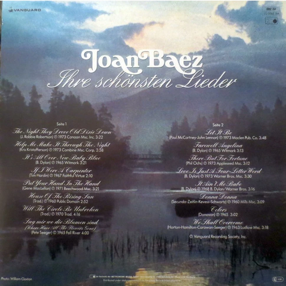 Joan Baez - Ihre Schönsten Lieder