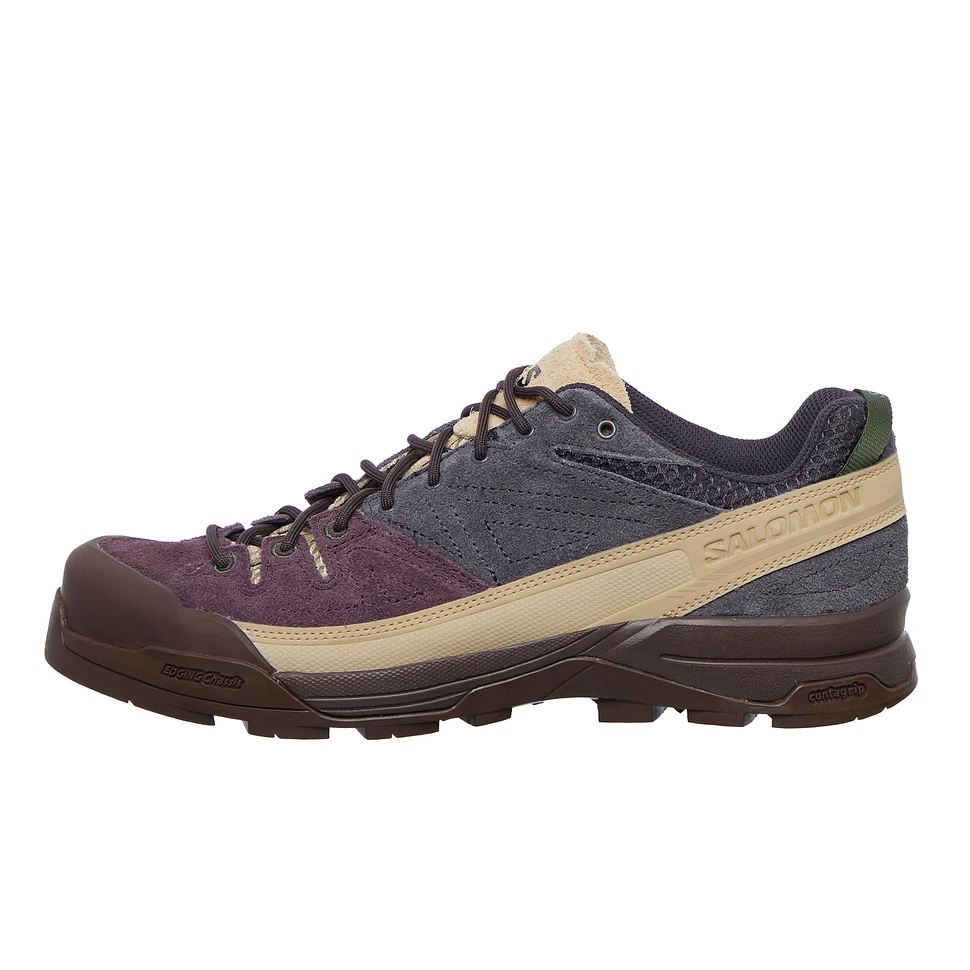 SALOMON X-ALP SUEDE PLUM PERFECT / NINE IRON