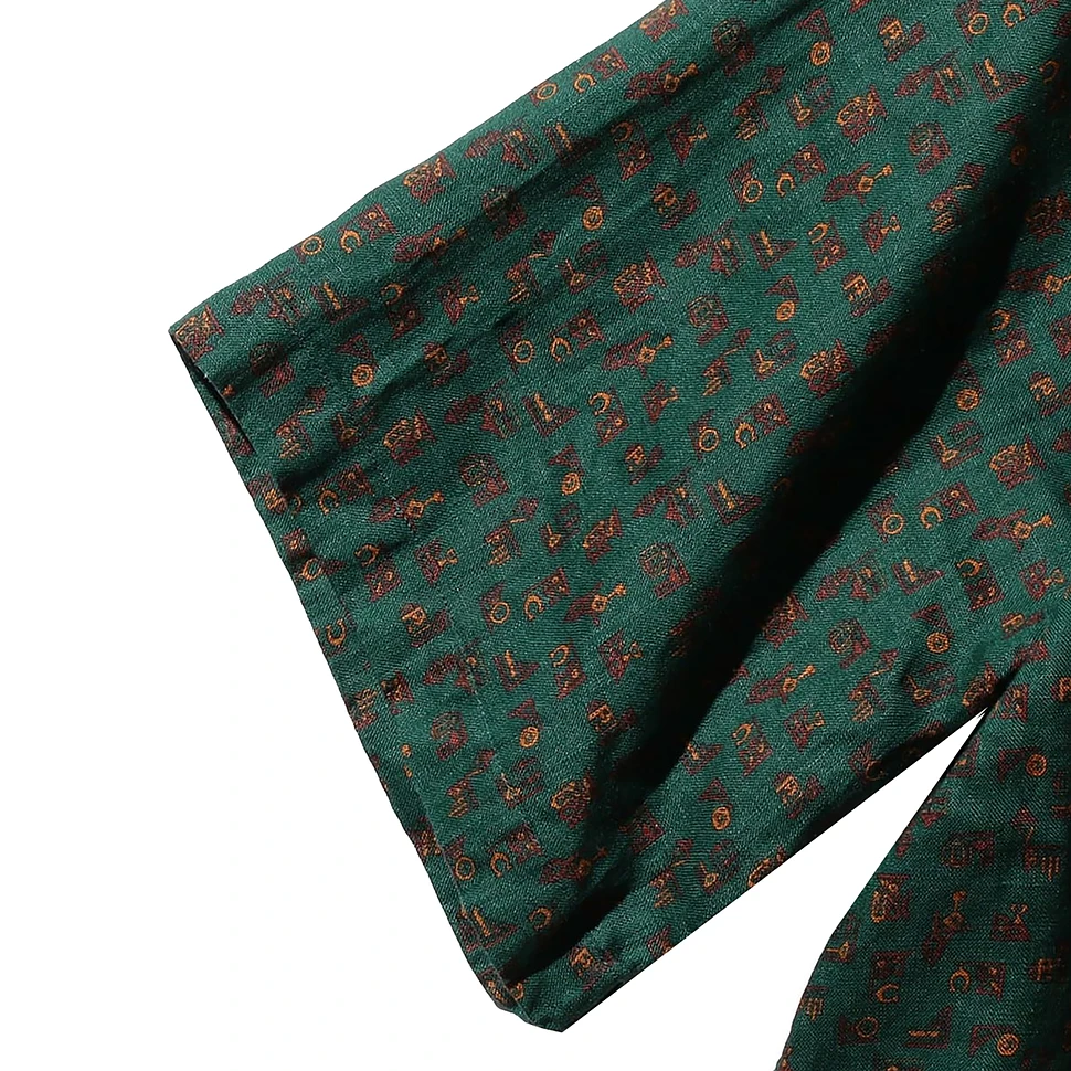 Beams Plus - B.D. Classic-Fit Linen Print