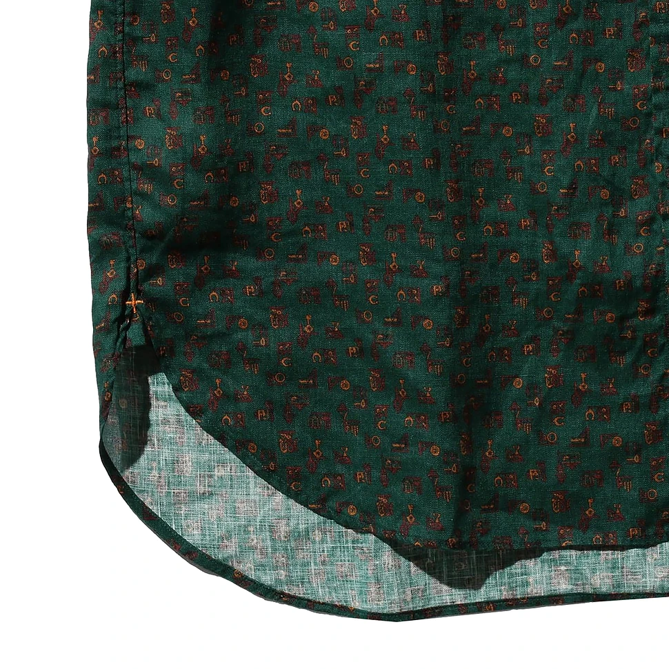 Beams Plus - B.D. Classic-Fit Linen Print