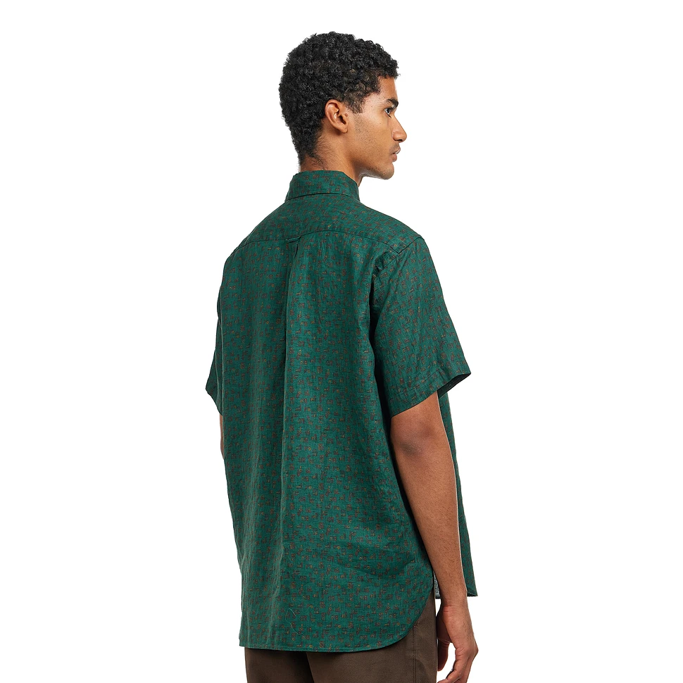 Beams Plus - B.D. Classic-Fit Linen Print