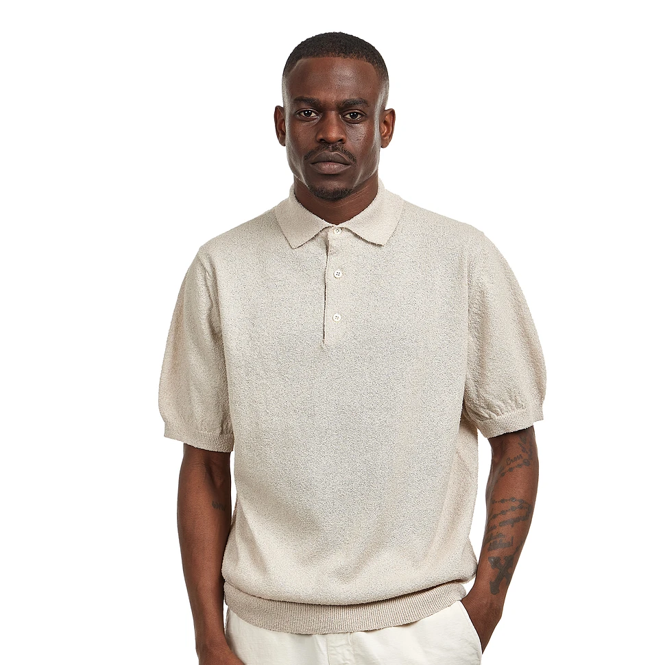 Beams Plus - Knit Polo Boucle