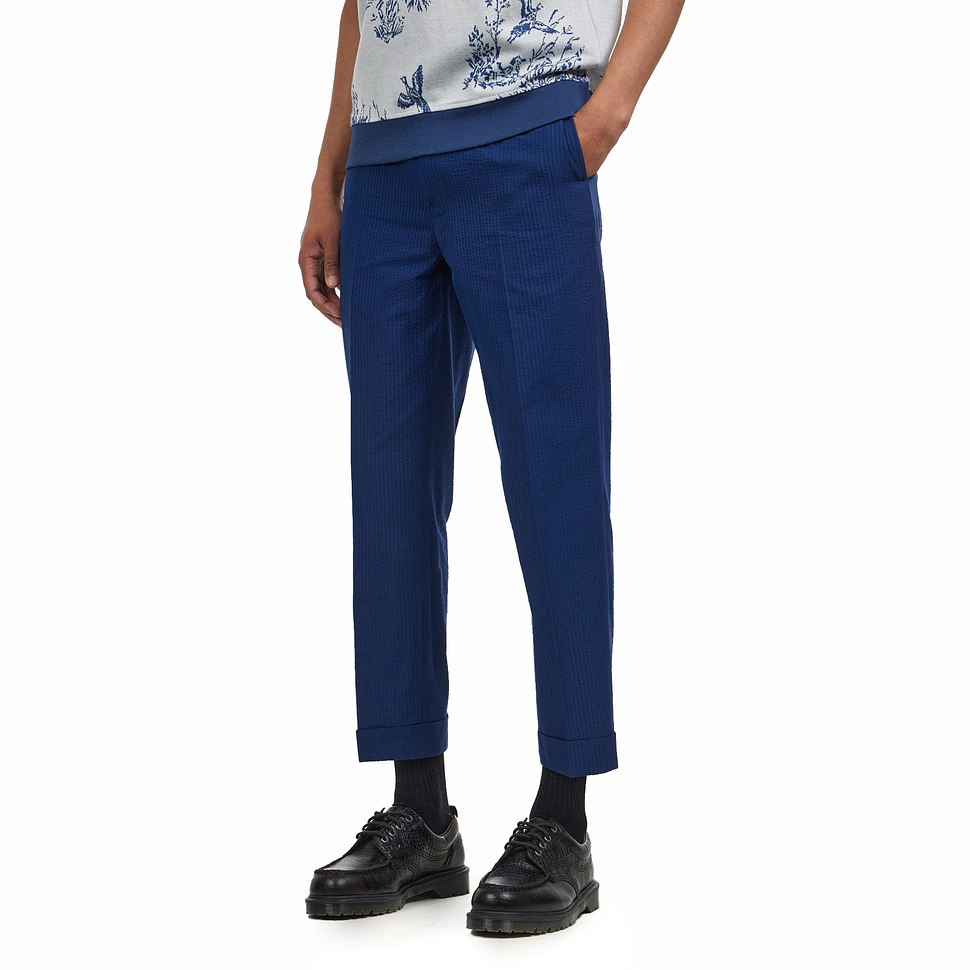 Beams Plus - Ivy Trousers Ankle-Cut Seersucker