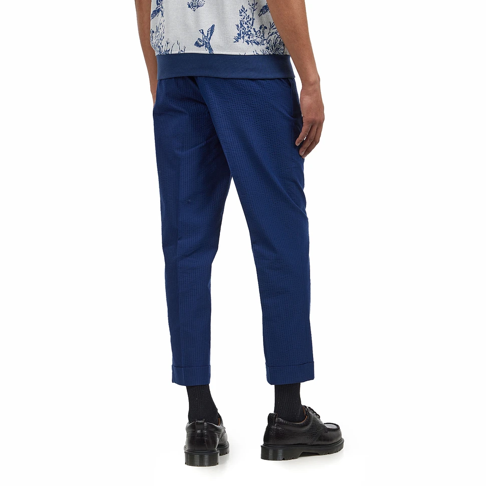 Beams Plus - Ivy Trousers Ankle-Cut Seersucker