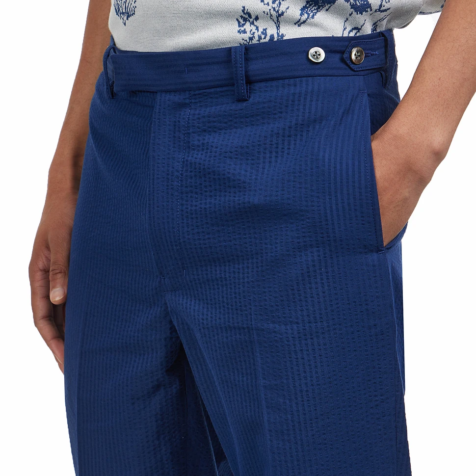 Beams Plus - Ivy Trousers Ankle-Cut Seersucker