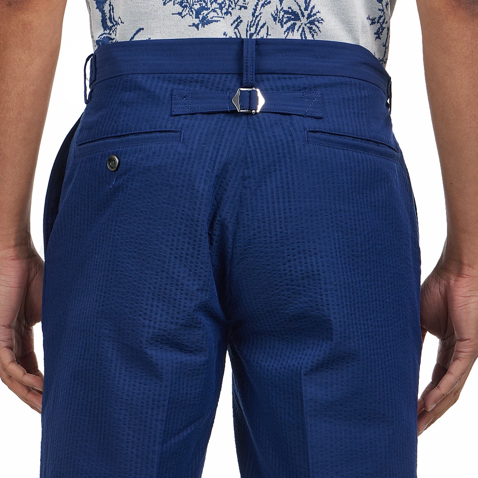 Beams Plus - Ivy Trousers Ankle-Cut Seersucker