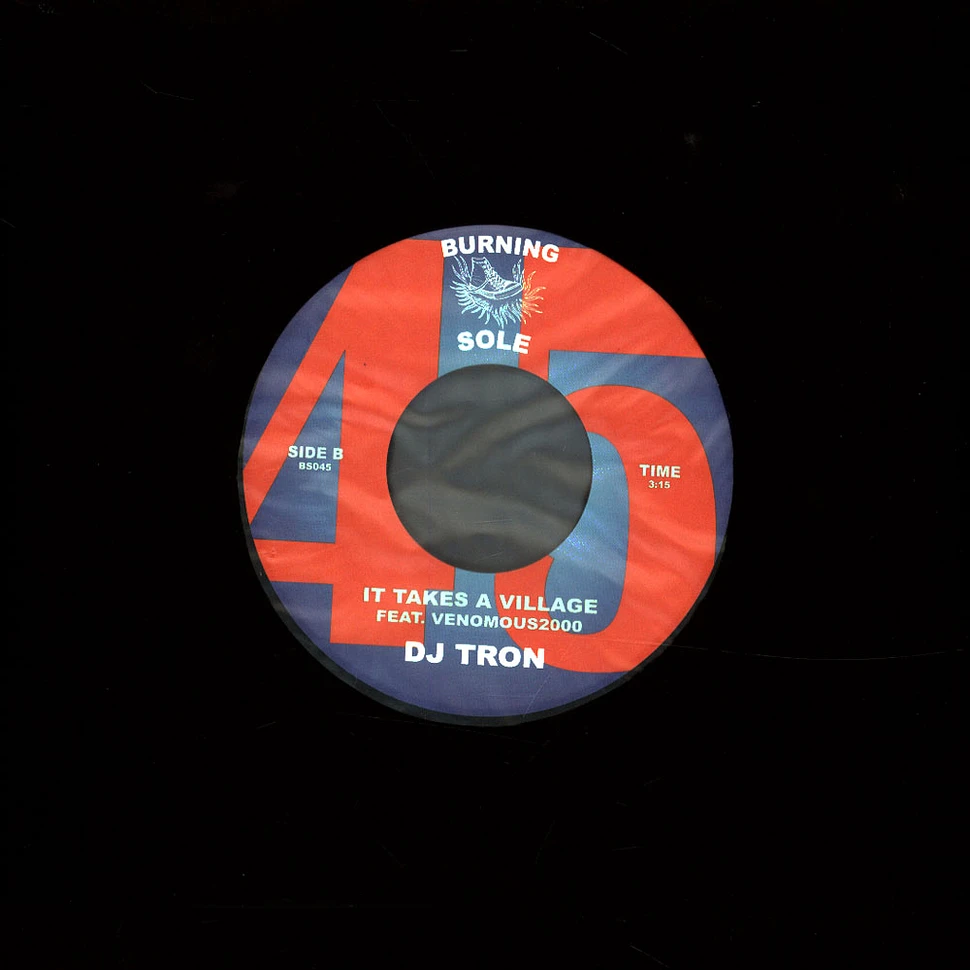 DJ Tron - Forty5 Feat. Venomous2000 Black Vinyl Edition
