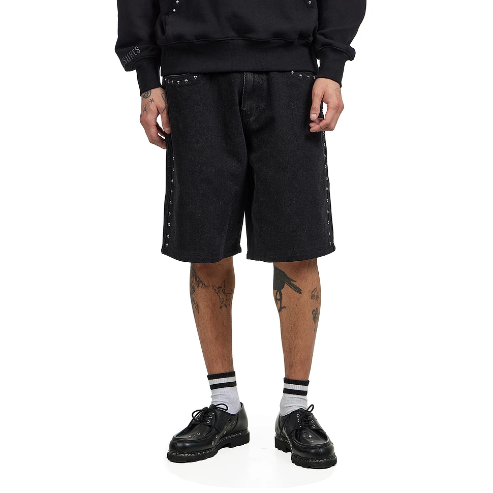 PLEASURES x Daft Punk - Lucky Studded Jorts