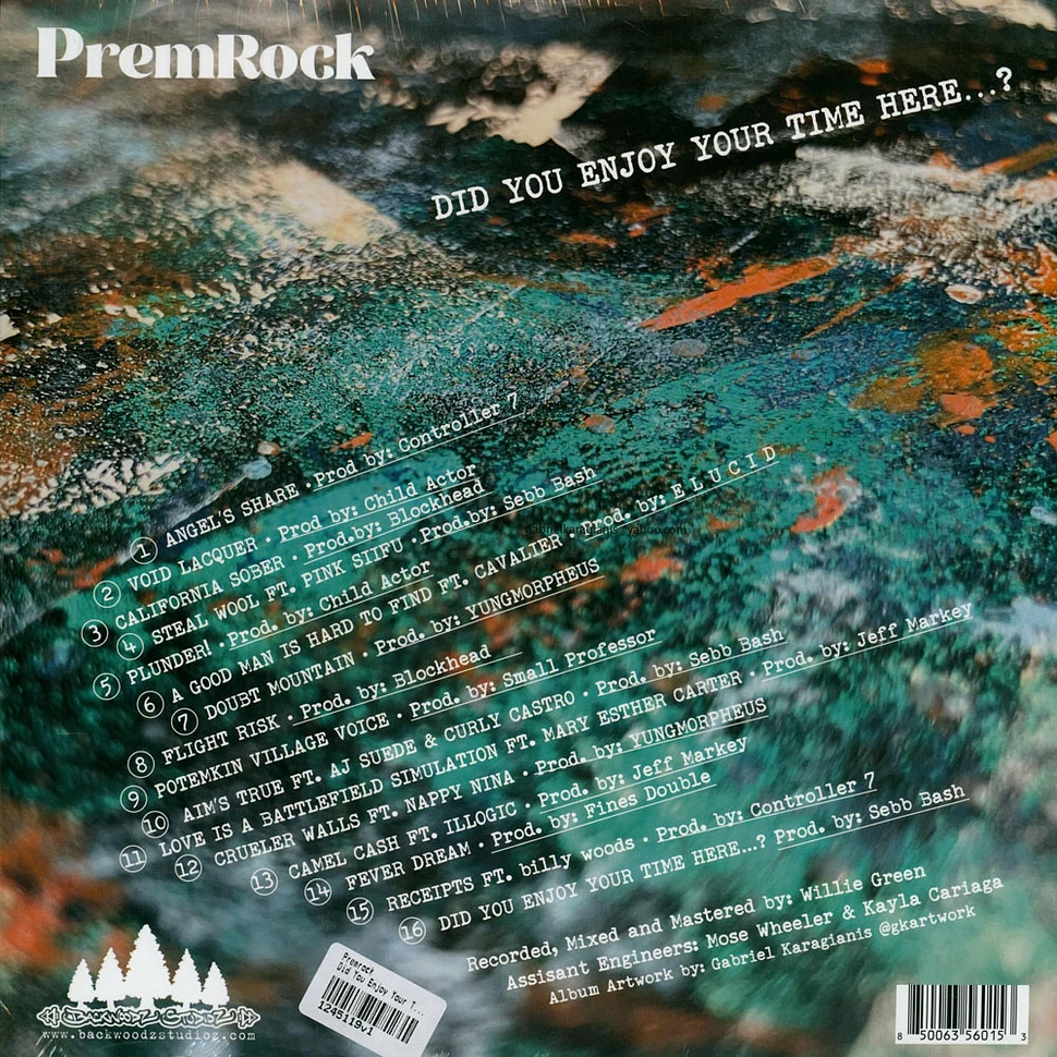 Premrock - Did You Enjoy Your Time Here...?