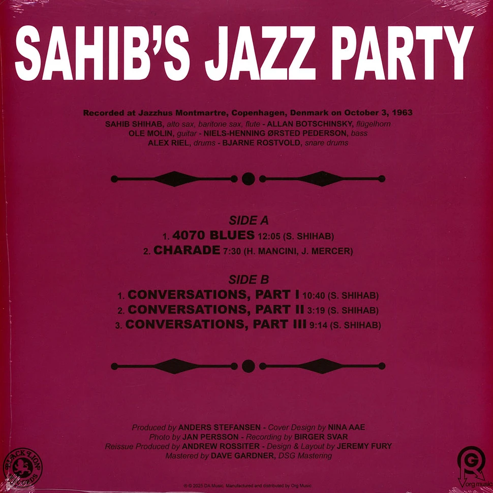 洋楽 SAHIB'S JAZZ PARTY SAHIB SHIHAB hqdefault.jpg?sqp=-