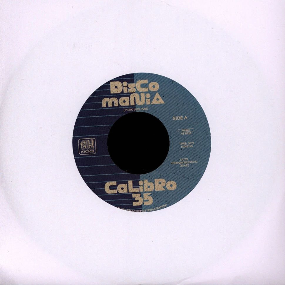 Calibro 35 Discomania Jazz Carnival Vinyl 7 2025 US Original Calibro 35 Discomania Jazz Carnival Vinyl 7 2025 US Original