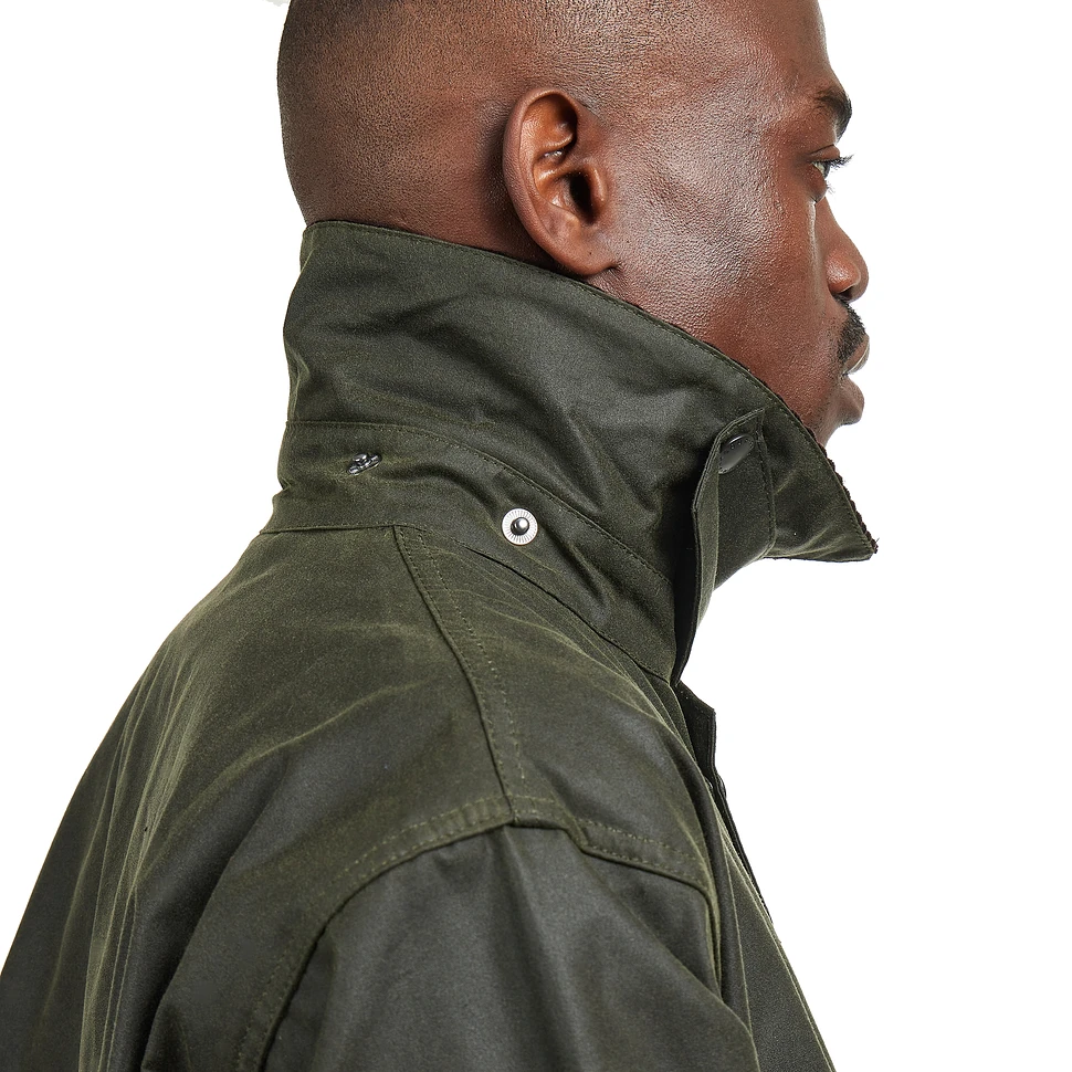 Barbour - Border Wax Jacket (Archive Olive) | HHV