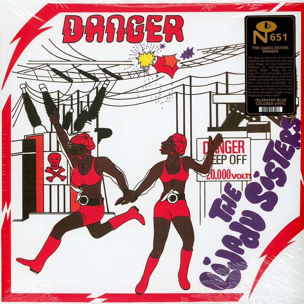 The Lijadu Sisters - Danger Telepathy Blue Vinyl Edition