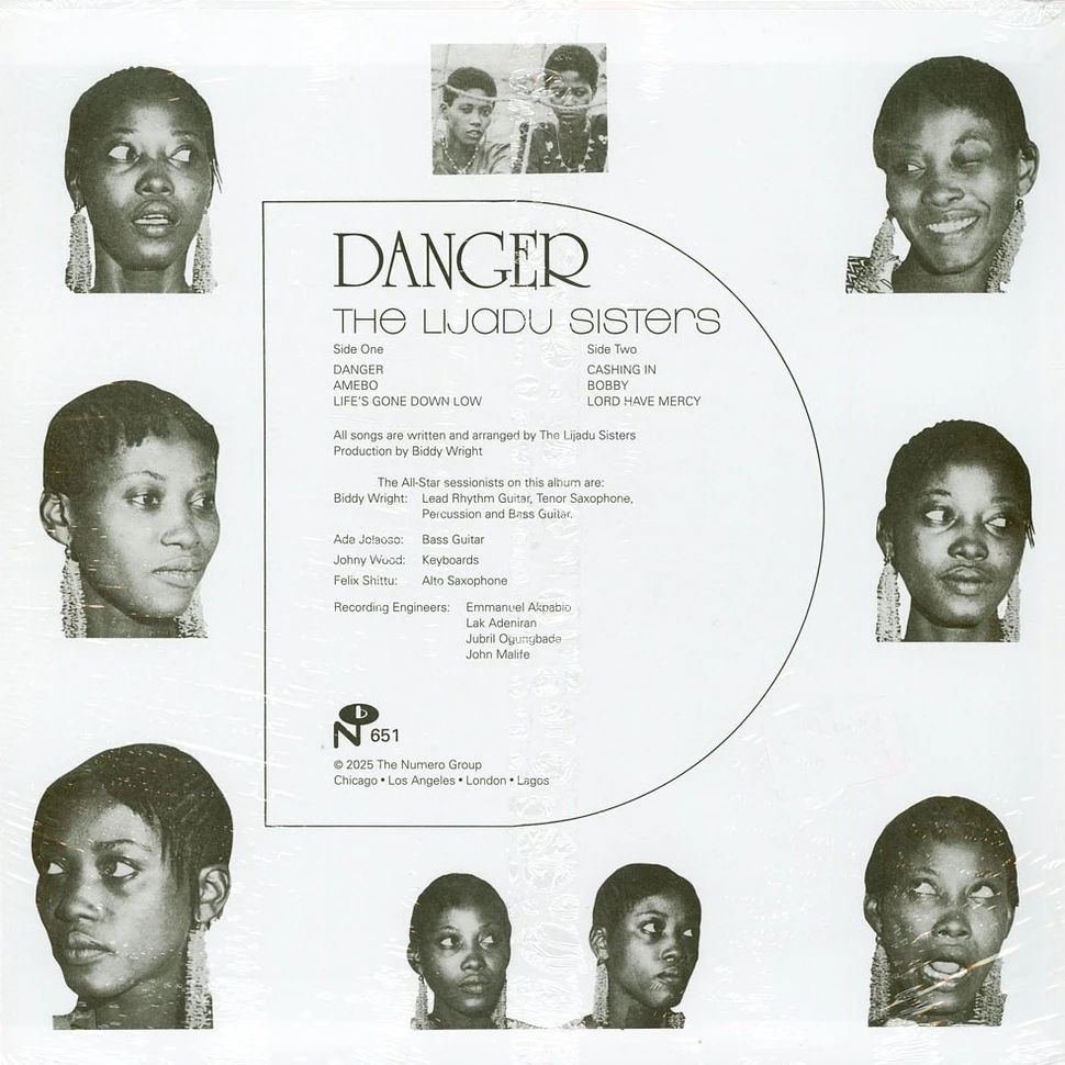 The Lijadu Sisters - Danger Telepathy Blue Vinyl Edition