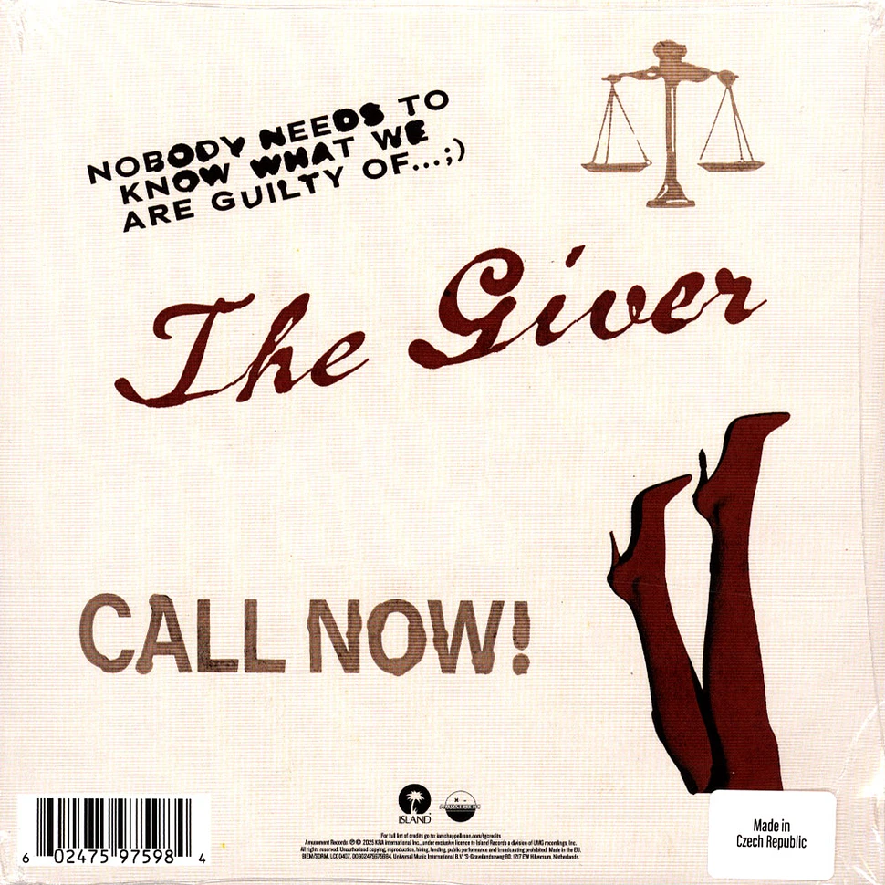 Chappell Roan - The Giver The Lawyer Aqua Blue Vinyl Edition