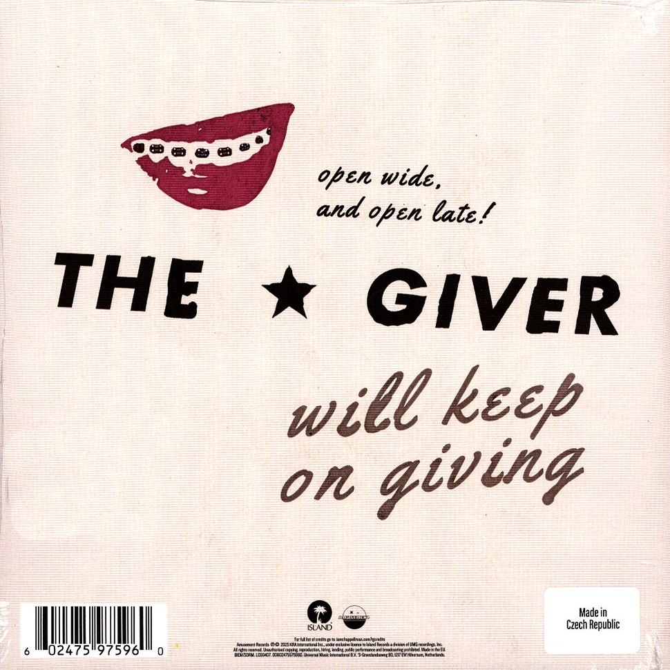 Chappell Roan - The Giver The Dentist Pink Vinyl Edition