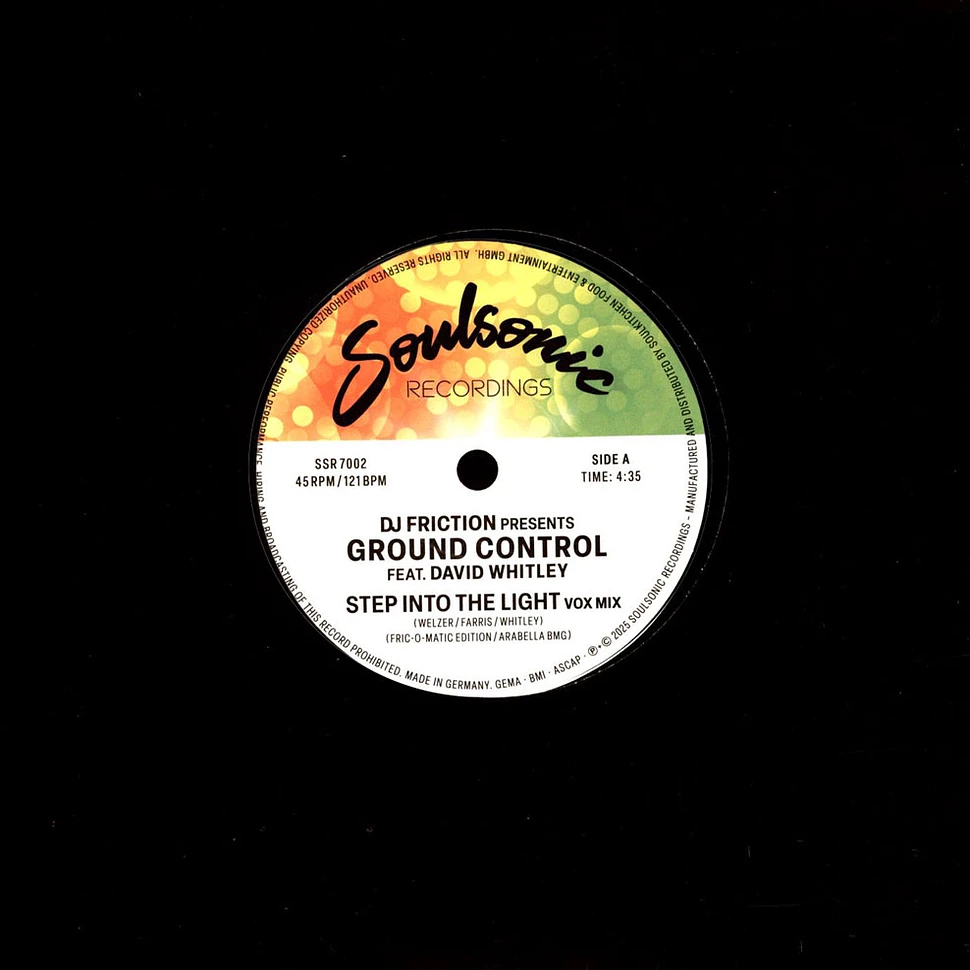 DJ Friction Presents Ground Control - Step Into The Light