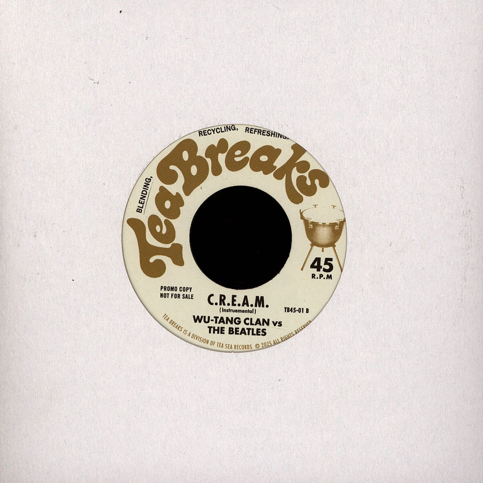 Wu-Tang Clan Vs. The Beatles - C.R.E.A.M. Black Vinyl Edition