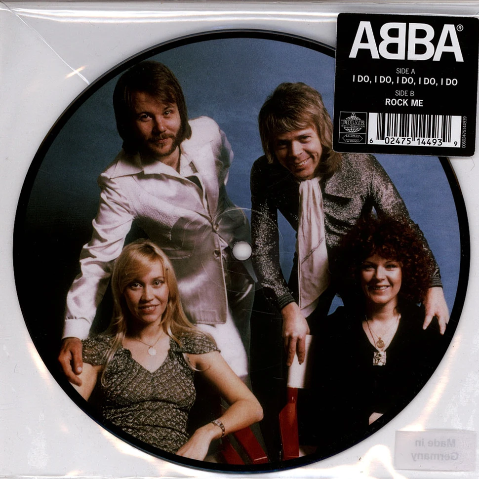 ABBA - I Do I Do I Do I Do I Do / Rock Me Limited Picture Disc Vinyl Edition