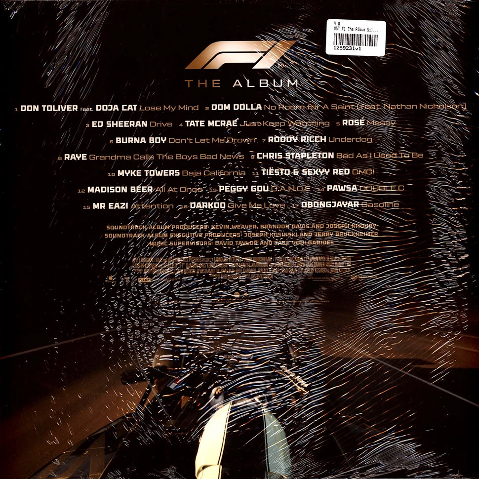 F1 THE ALBUM SILVER VINYL 限定盤アナログレコード 2 F1 THE ALBUM [LIMITED EDTION SILVER VINYL] – ワーナーミュージック