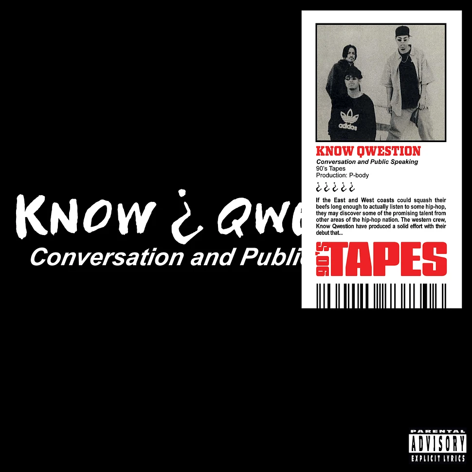 Know Qwestion - Conversation And Public Speaking / Eclipse - Vinyl