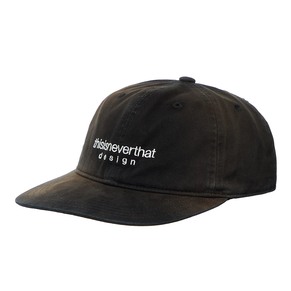 【thisisneverthat】　L thisisneverthat - Bleached L-Logo Cap (Black) | HHV